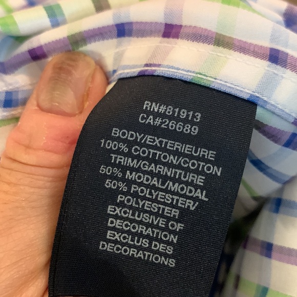 ROBERT GRAHAM WINDOWPANE CHECK SHIRT BRAND NEW WITHOUT TAGS - Picture 8 of 17